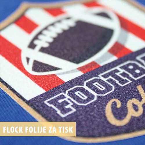 flock folija za tisk