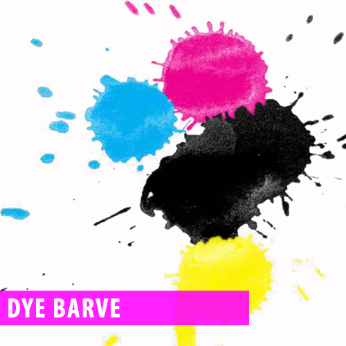 dye in pigmentne barve