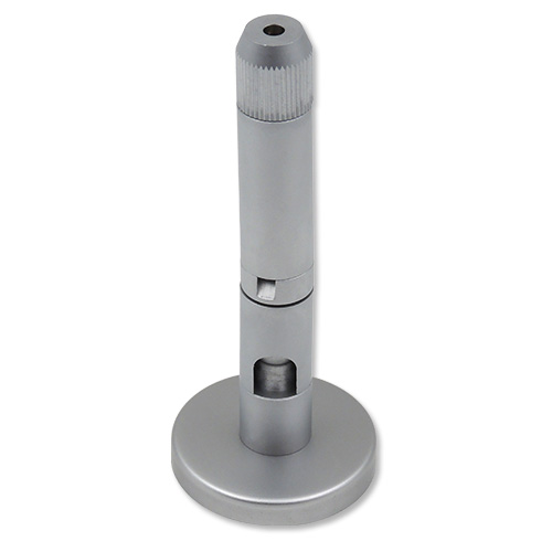 Design element za pritrjevanje vrvi na steno/strop/tla D-WCF-SG - pogled od spredaj.