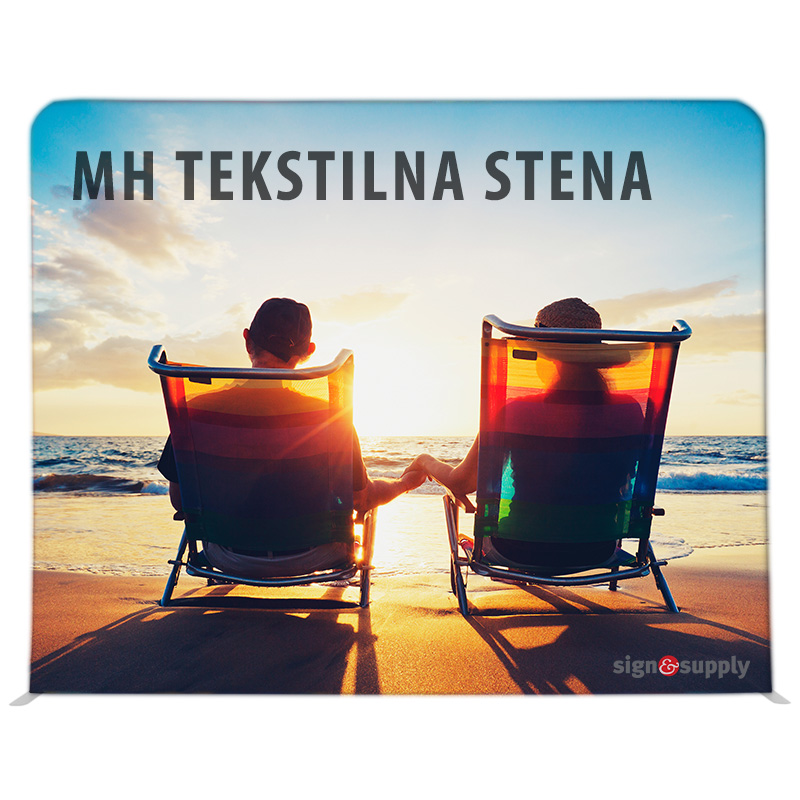 MH Tekstilna stena ravna