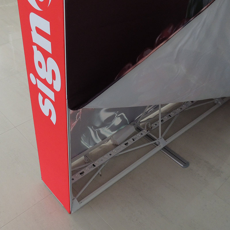 SD pop-up tekstilna stena - grafika