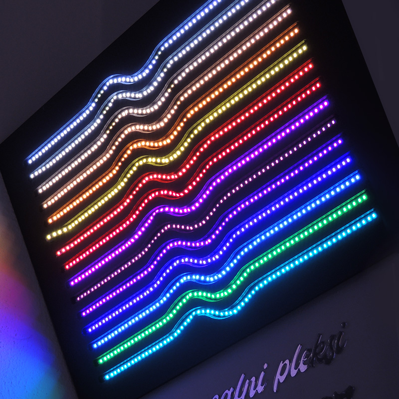 LED trakovi S-type - barvne možnosti