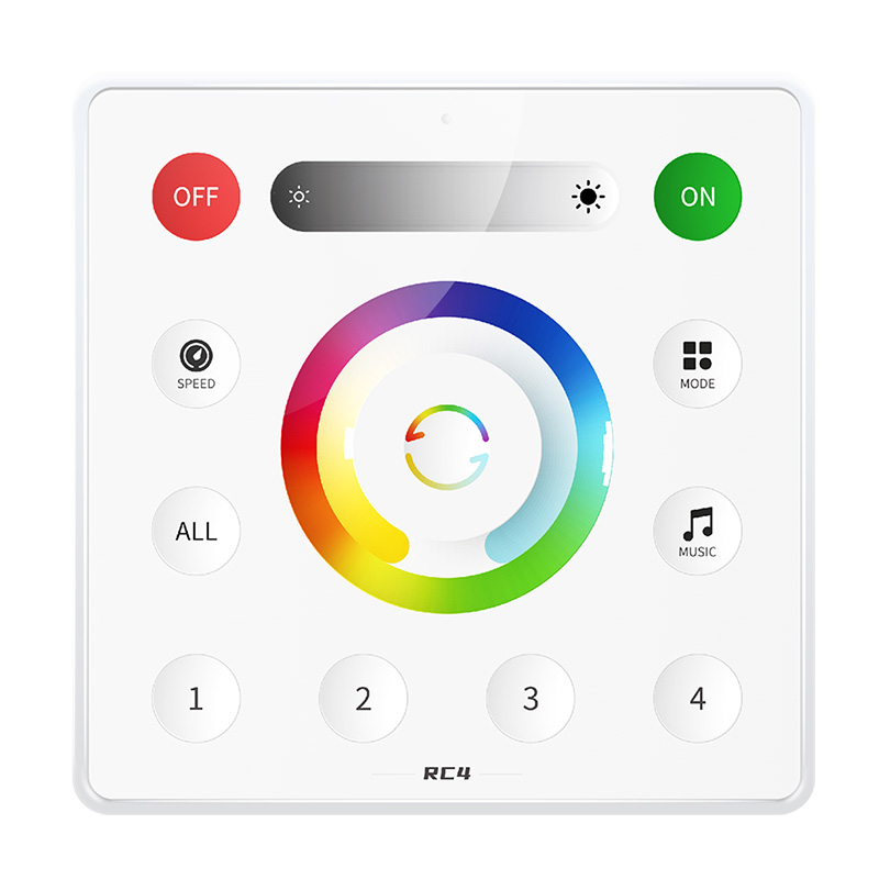 JL-28-WC5M stenski upravljalnik RGB+CCT