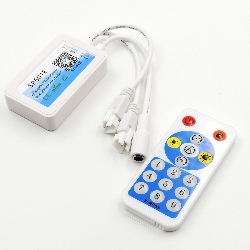 JL76-BTRC-D Digital RGB kontroler Bluetooth+daljinski upravljalnik 2048pixel 5-24 V