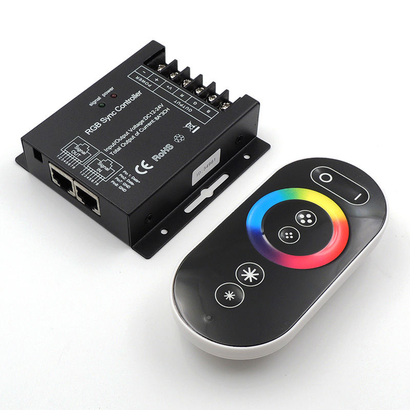 JL82 sinhroniziran RGB kontroler + daljinski upravljalnik 12-24 V