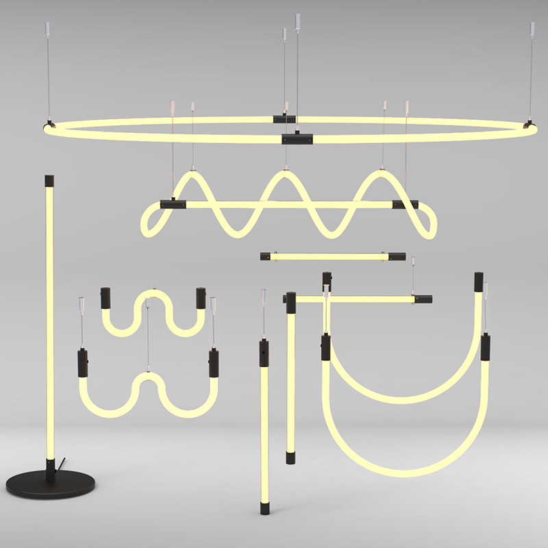 Neon LED trakovi MN-D22 360° - primeri uporabe