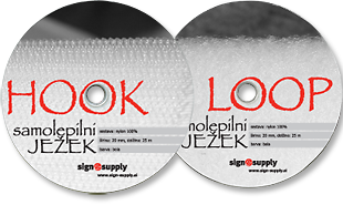 NOVO > samolepilni ježek HOOK in LOOP